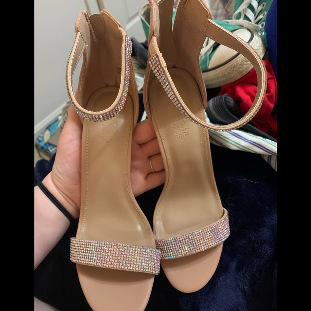 Charlotte Russe rhinestone pumps